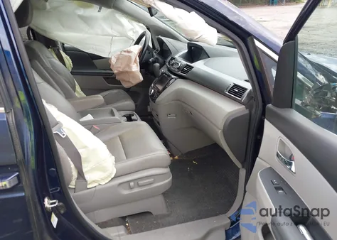 2014 Honda Odyssey Ex-L z USA, uszkodzony, nr VIN 5FNRL5H68EB015990